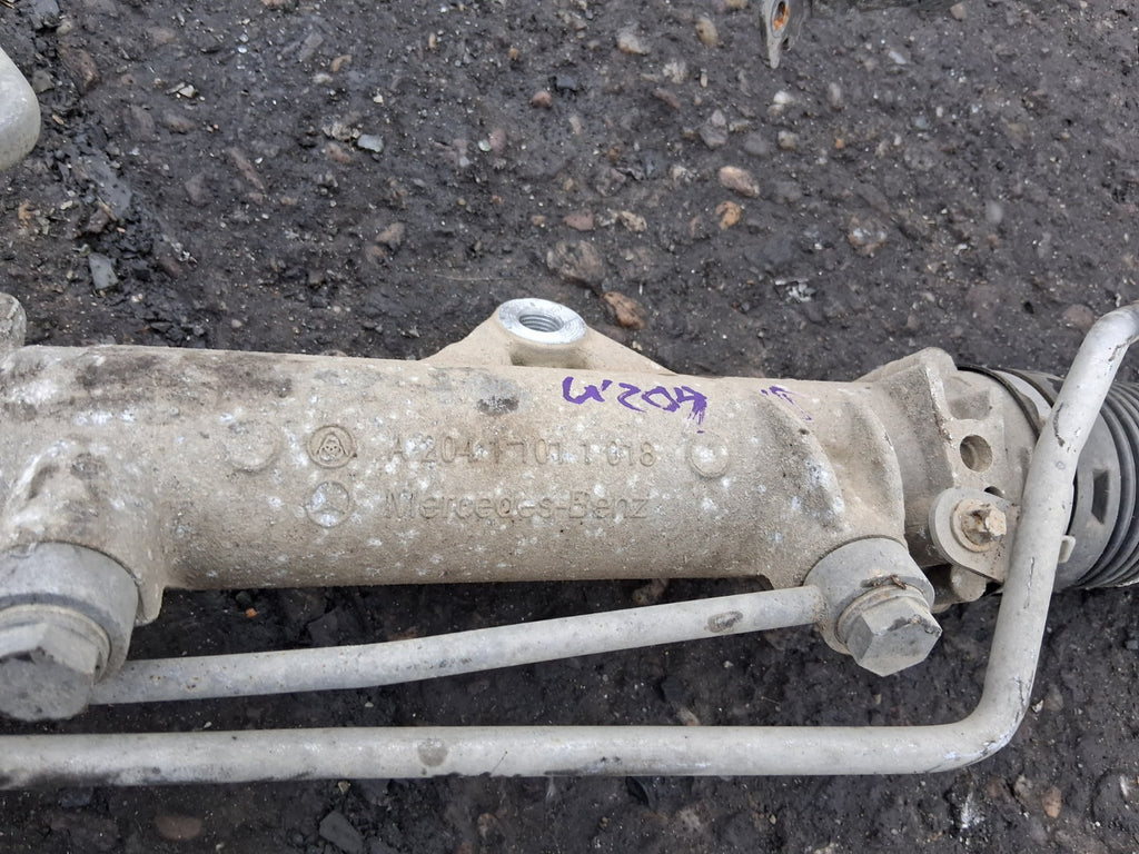 2015 MERCEDES C CLASS W204 POWER STEERING RACK A20411011018