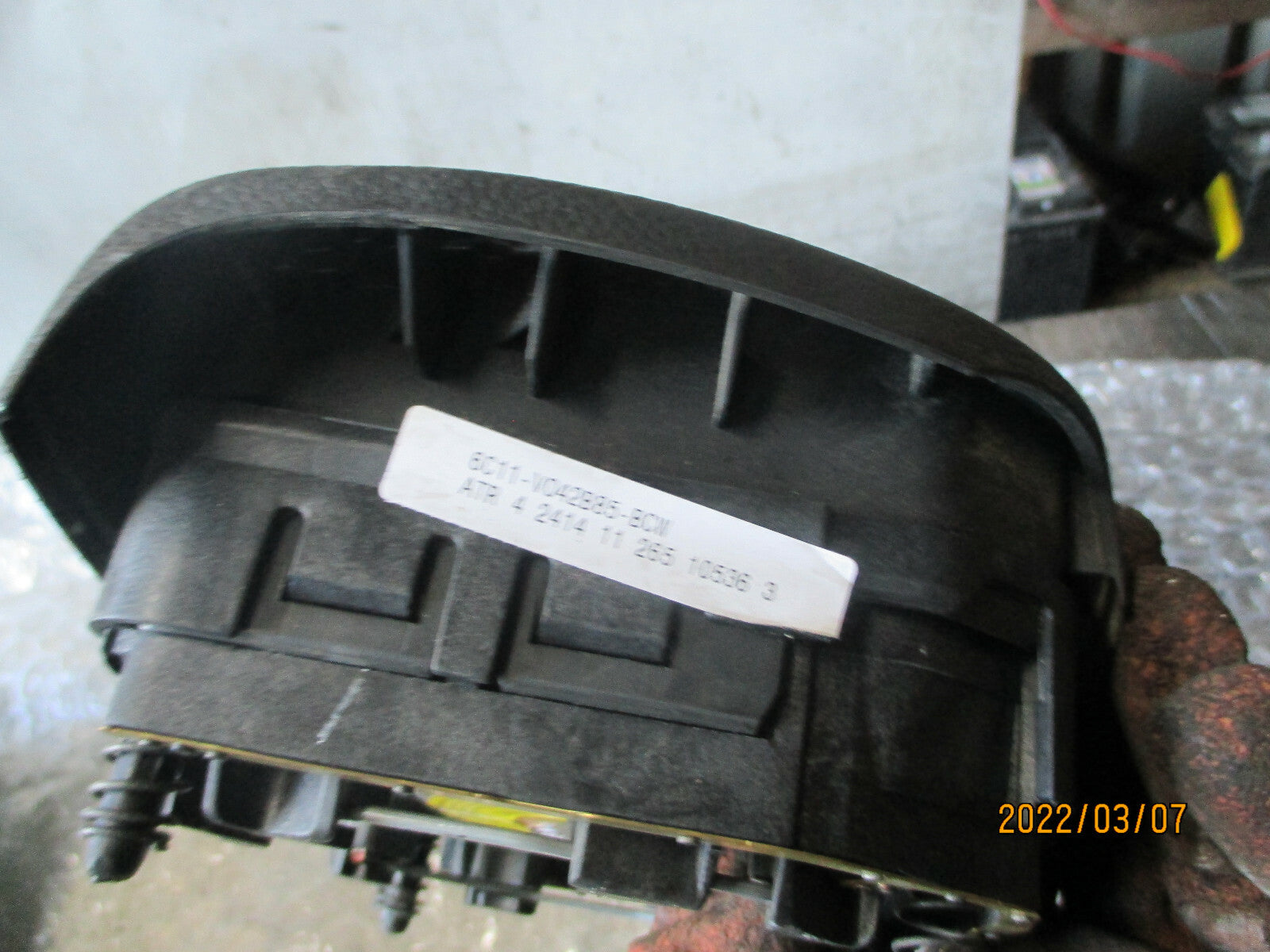 FORD TRANSIT MK7 2011 OS DRIVER STEERING WHEEL AIRBAG 6C11V042B85BCW
