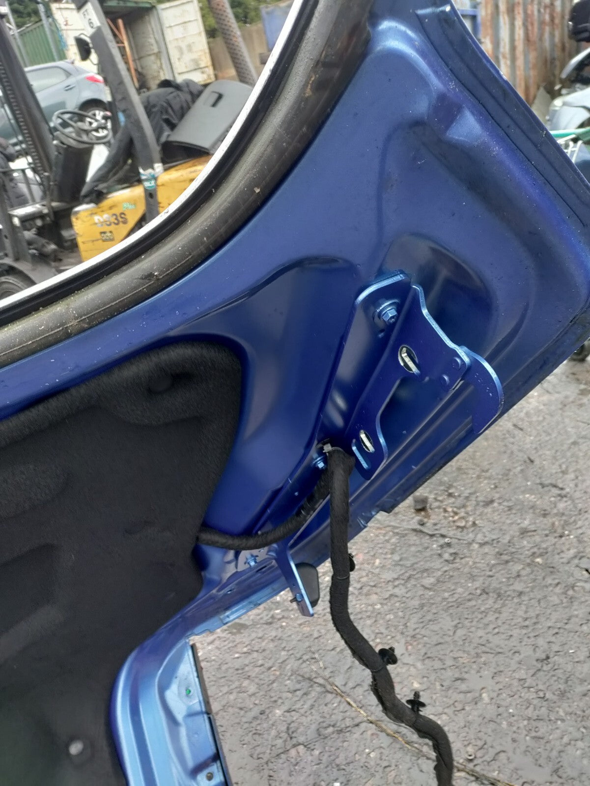 2015 RENAULT MEGANE 2 DOOR CONVERTIBLE REAR TAILGATE BOOT LID BLUE