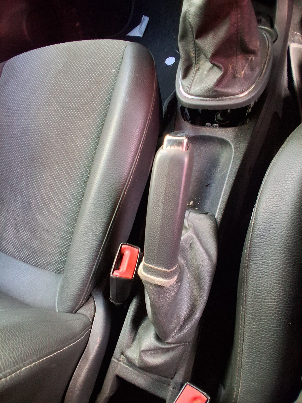 2009 VAUXHALL CORSA D MANUAL HANDBRAKE PARKING BRAKE LEVER MECHANISM
