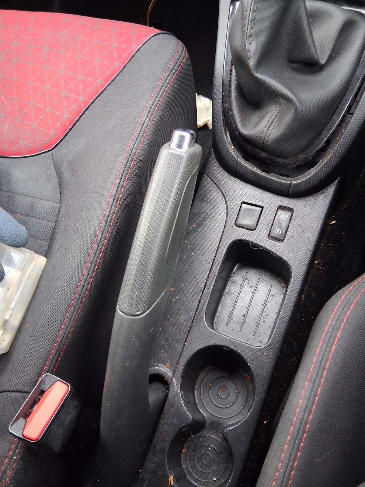 2013 RENAULT CLIO X98 MK4 MANUAL HANDBRAKE PARKING BRAKE LEVER MECHANISM
