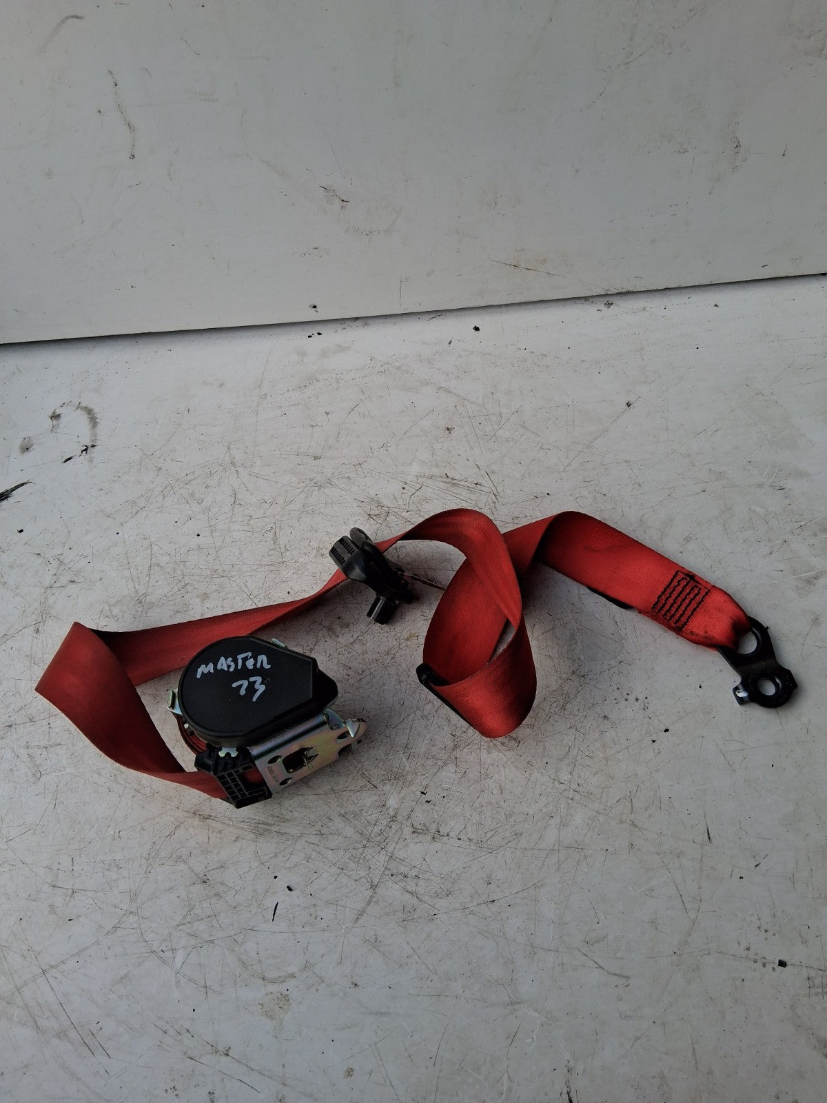 2023 RENAULT MASTER MK3 OSF FRONT DRIVER RIGHT OFF SIDE SEAT BELT 868843354R