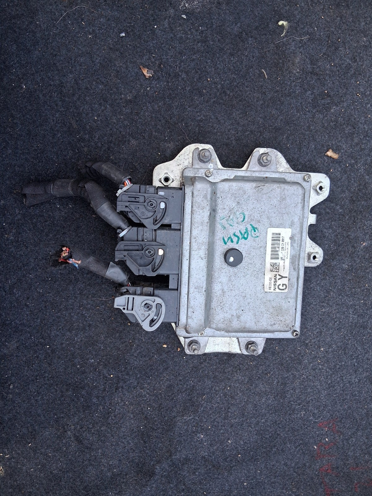 2010 NISSAN QASHQAI J10 1.6 PETROL ECU ENGINE CONTROL UNIT MEC93620
