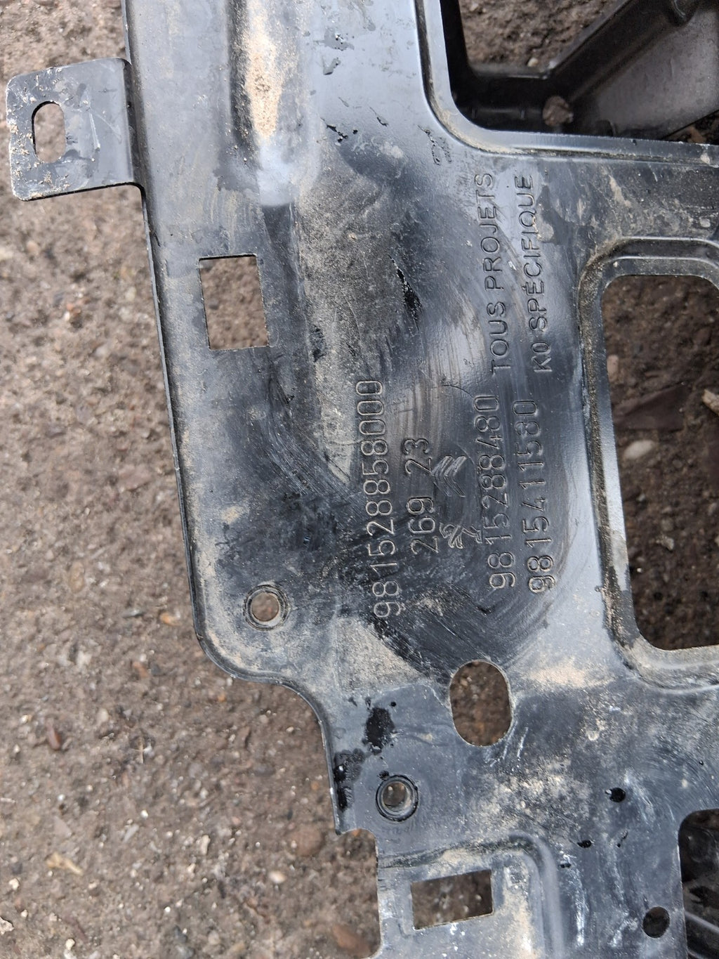 2023 CITROEN BERLINGO MK3 BATTERY TRAY 981528858000
