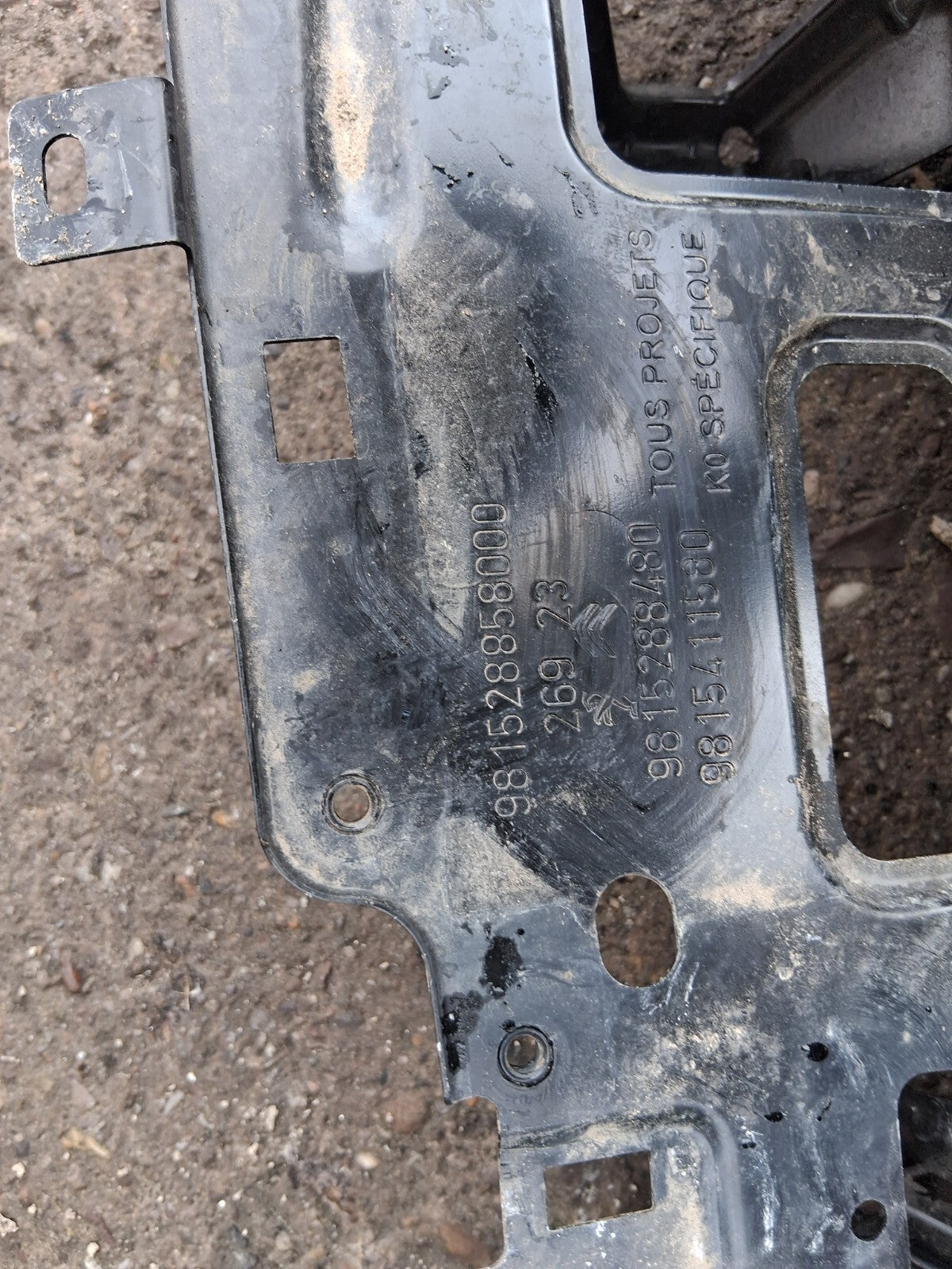 2023 CITROEN BERLINGO MK3 BATTERY TRAY 981528858000