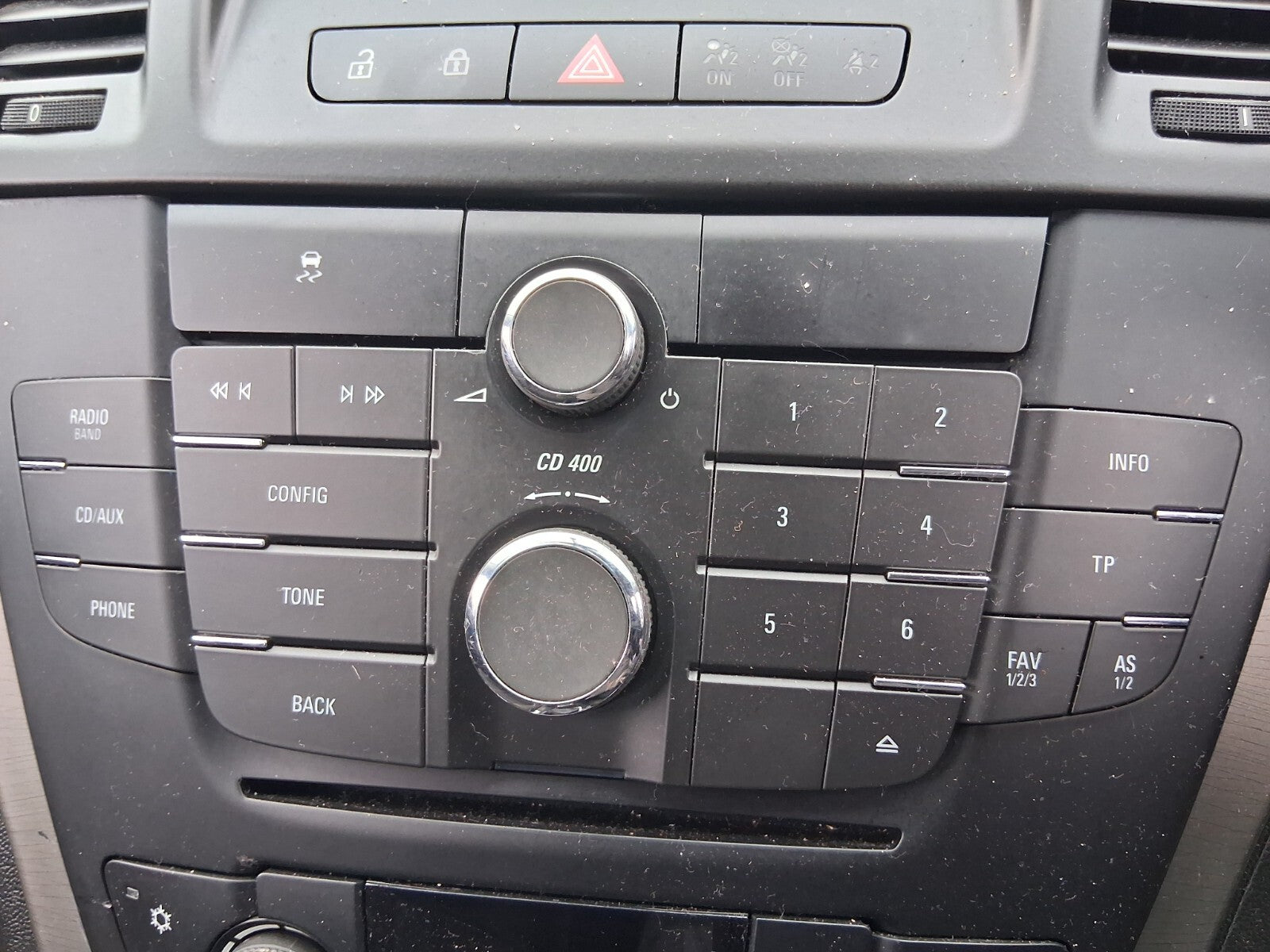2011 VAUXHALL INSIGNIA ESTATE MK1 RADIO CD SAT NAV PLAYER CONTROL SWITCH PANEL