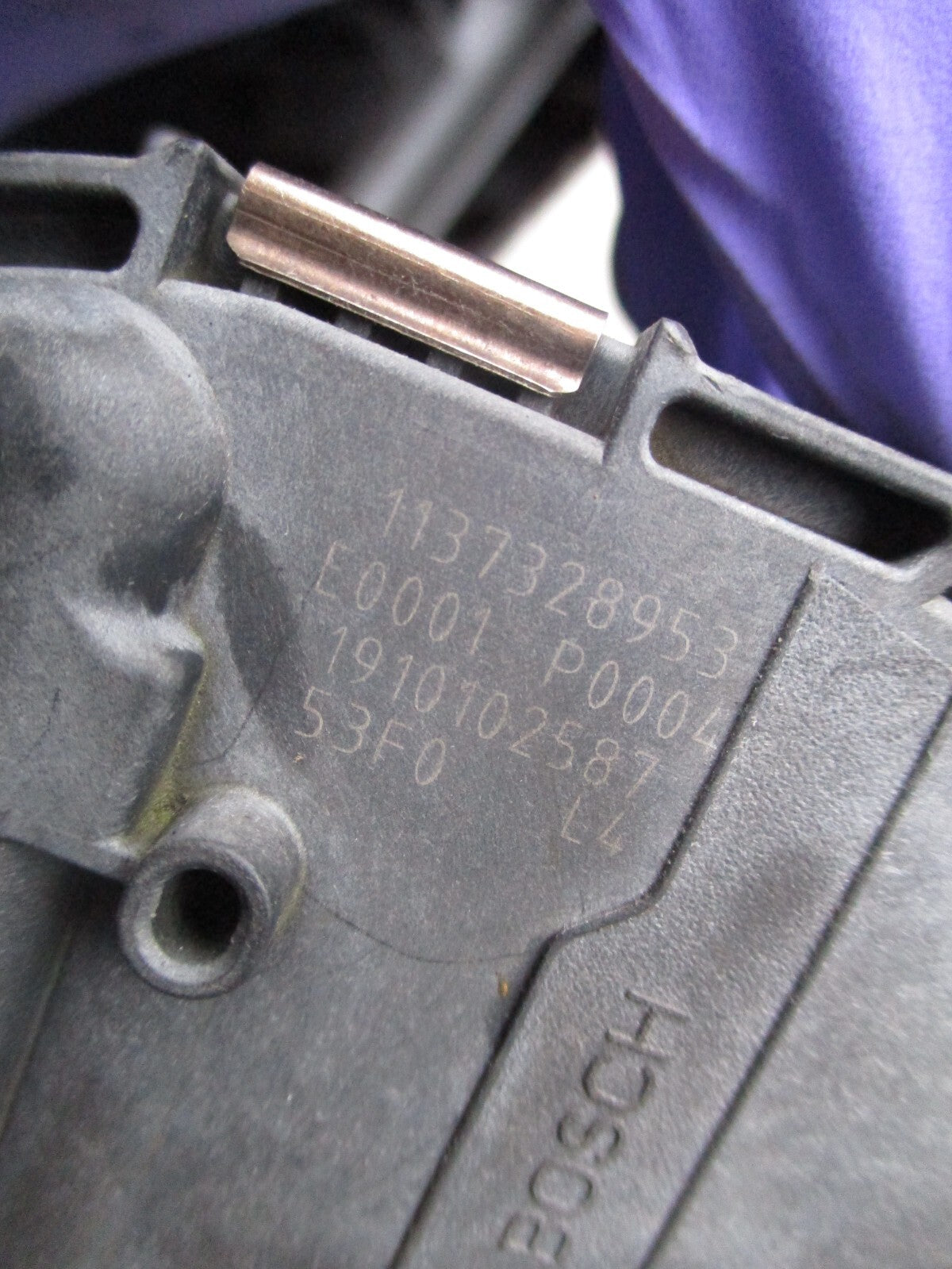2019 CITROEN C4 GRAND PICASSO NSF PASSENGER SIDE FRONT WIPER MOTOR 1137328953