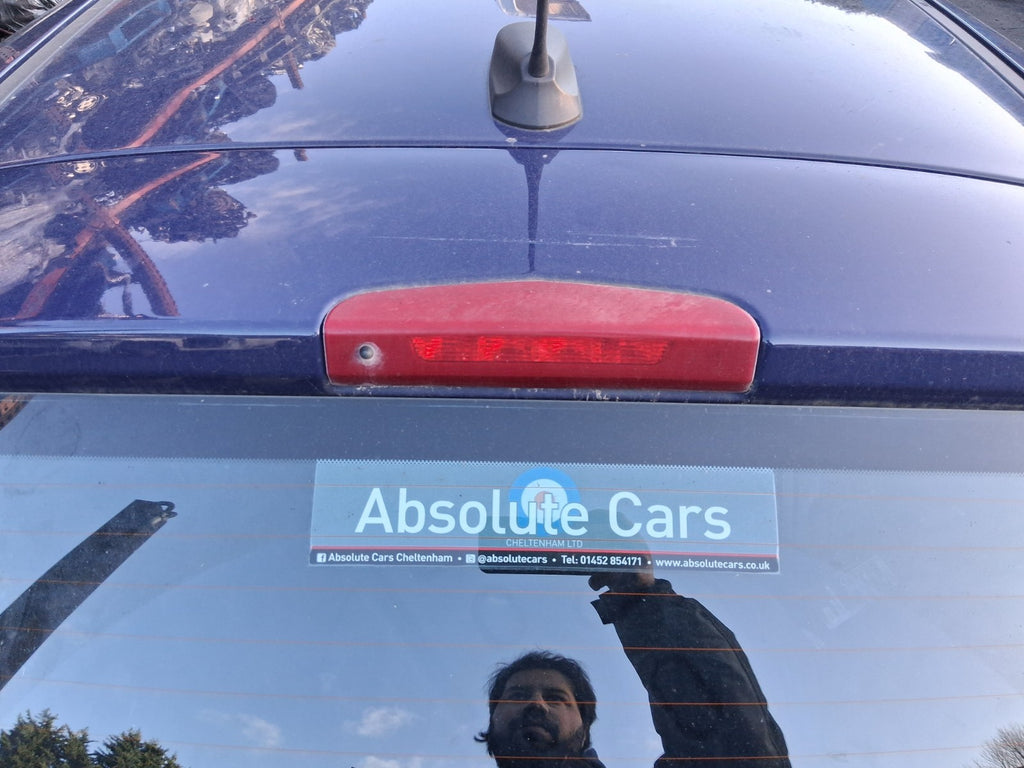2016 VAUXHALL CORSA E BARE REAR TAILGATE BOOTLID BLUE