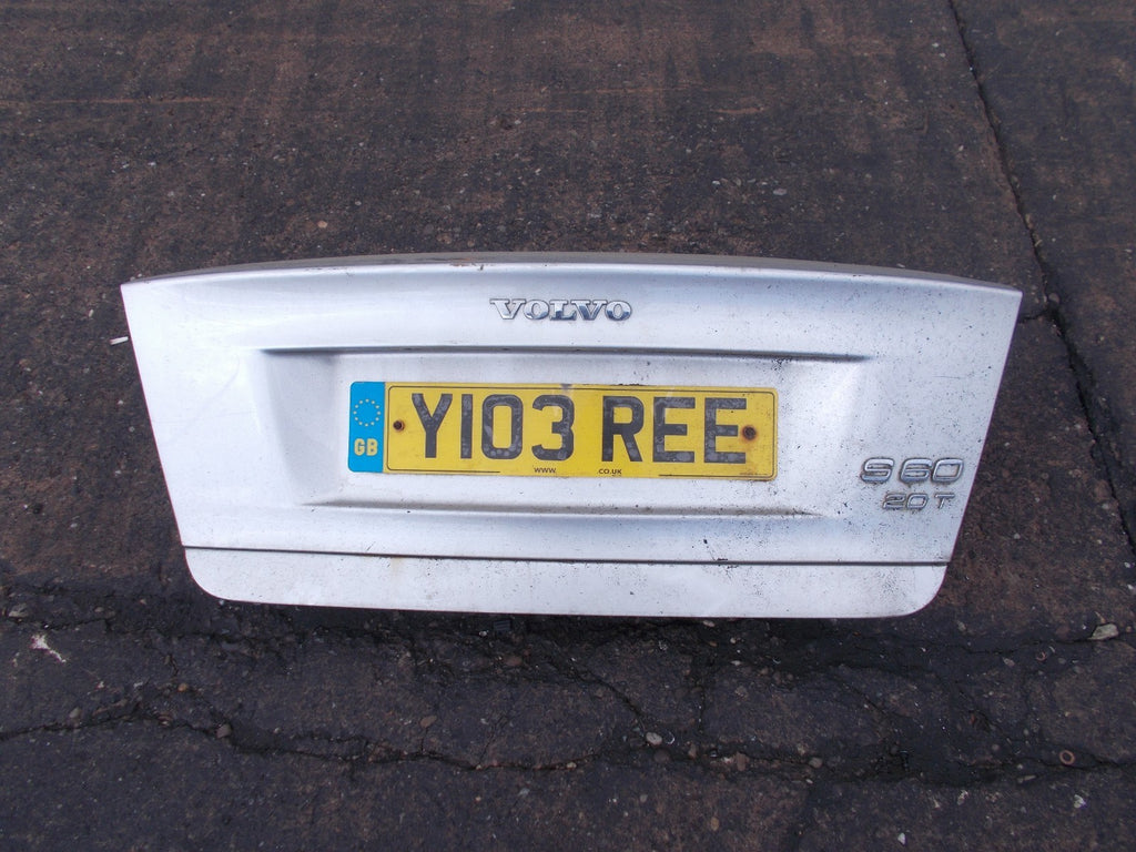 VOLVO S60 MK1 BOOTLID SILVER