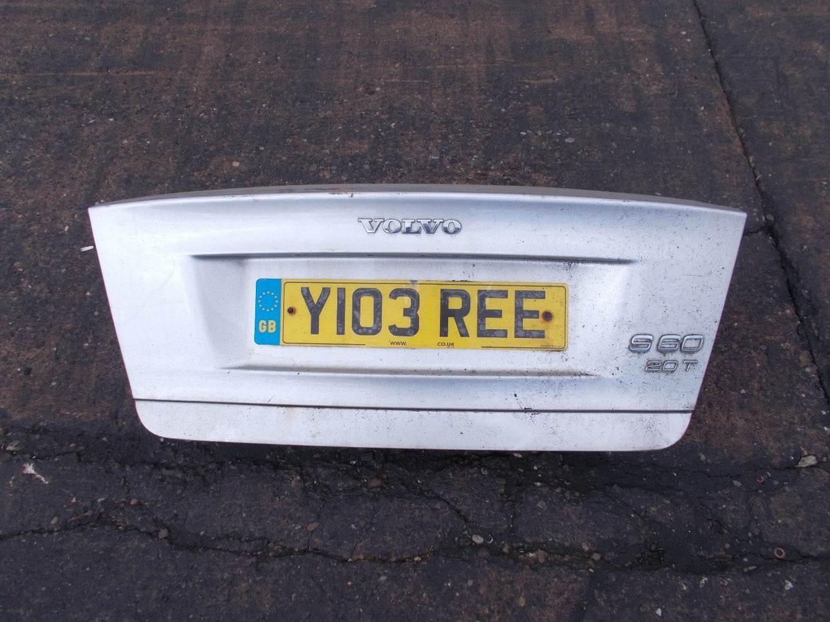 VOLVO S60 MK1 BOOTLID SILVER