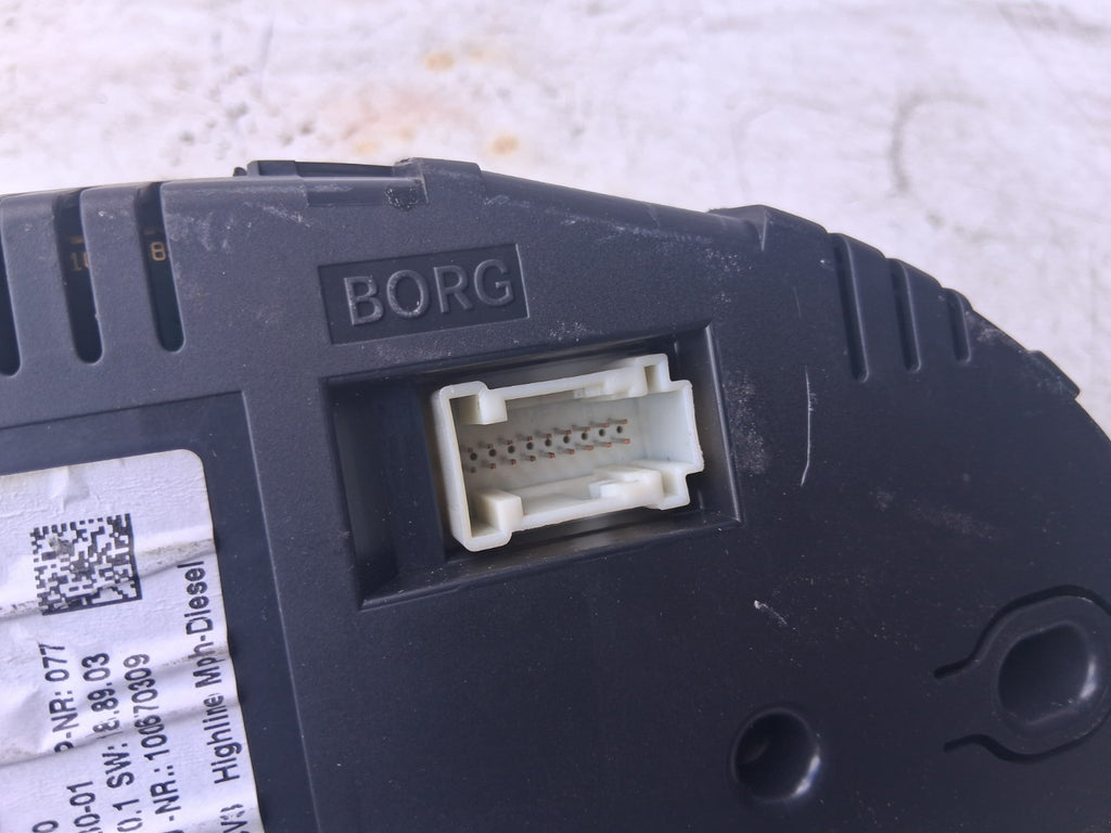 2010 MERCEDES BENZ SPRINTER W906 2.1 DIESEL MAN SPEEDOMETER INSTRUMENT CLUSTER