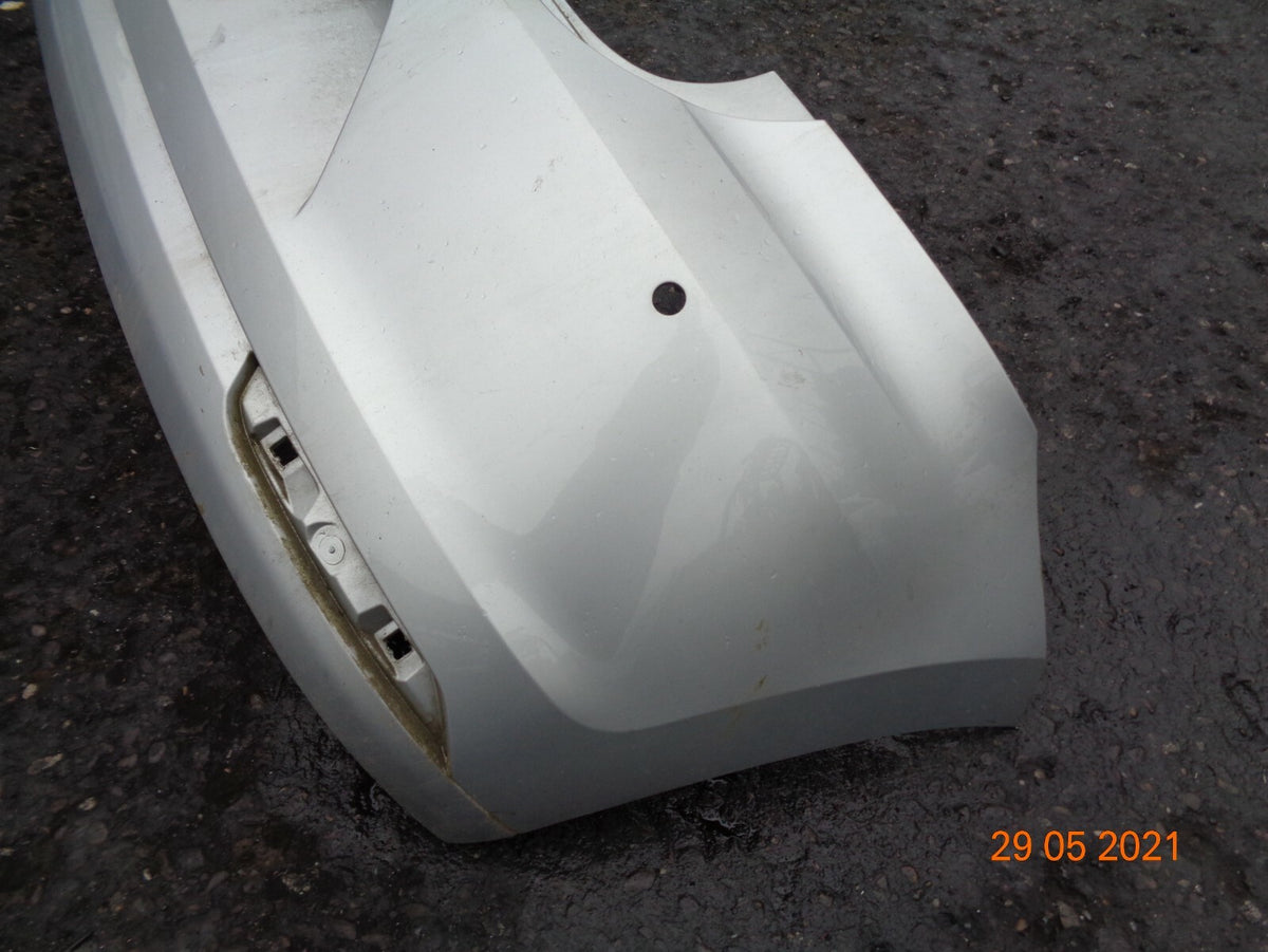 VW VOLKSWAGEN POLO 6R 6C 2016 REAR BACK PLASTIC BUMPER SILVER