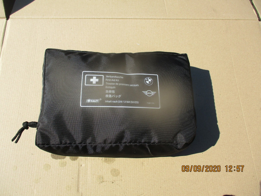 BMW 1 3 SERIES MINI 2018 COMPLETE BOOT FIRST AID EMERGENCY KIT PACK 7261178