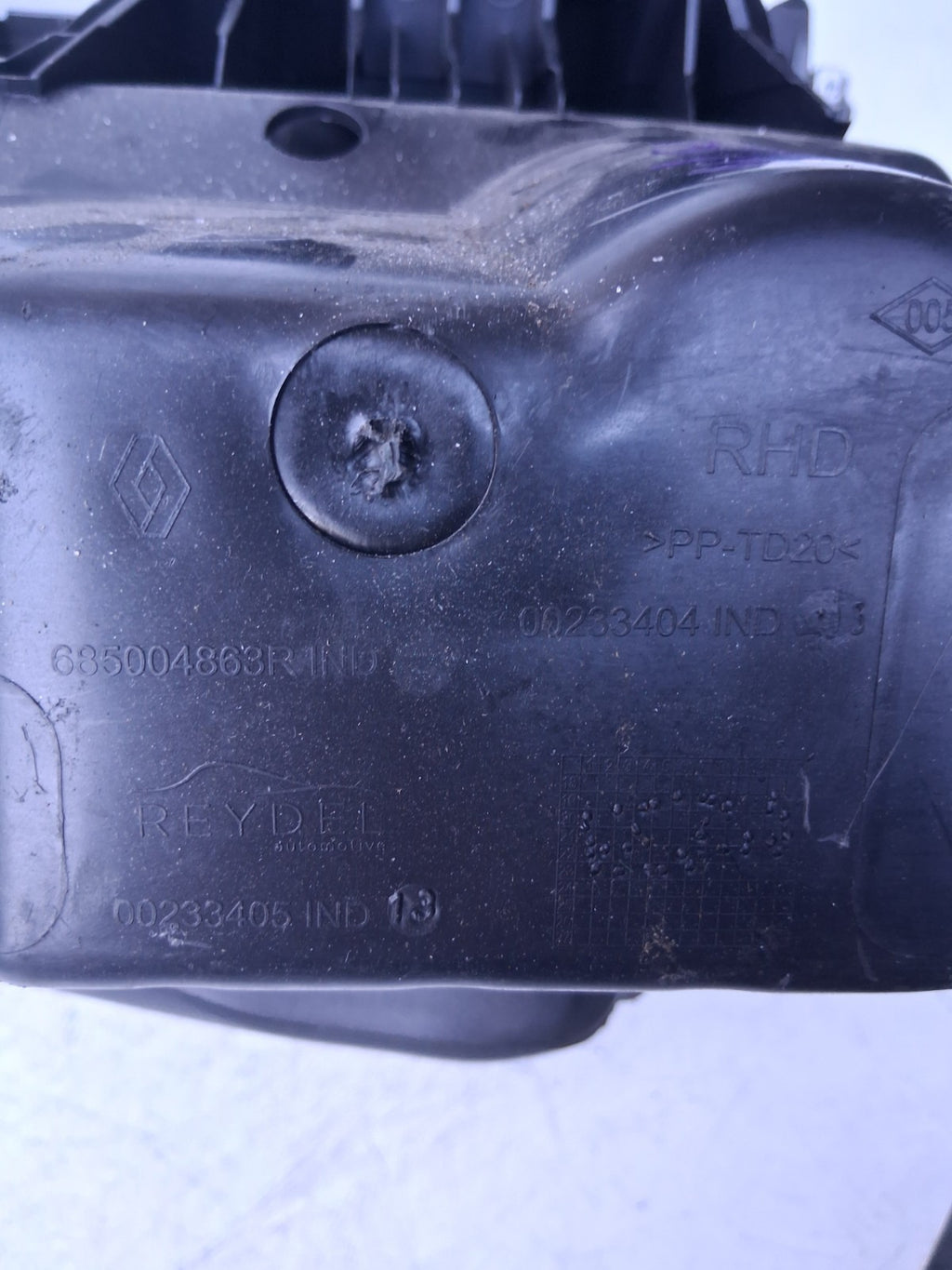 2023 RENAULT MASTER MK3 STORAGE COMPARTMENT GLOVEBOX 685004863R