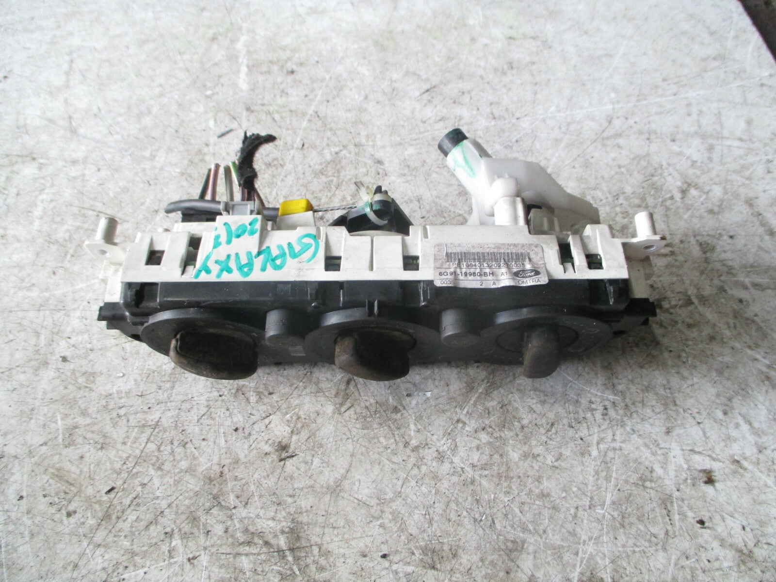 FORD GALAXY 2013 MK3 HEATER AC CLIMATE CONTROL SWITCH PANEL 6G9119980BH