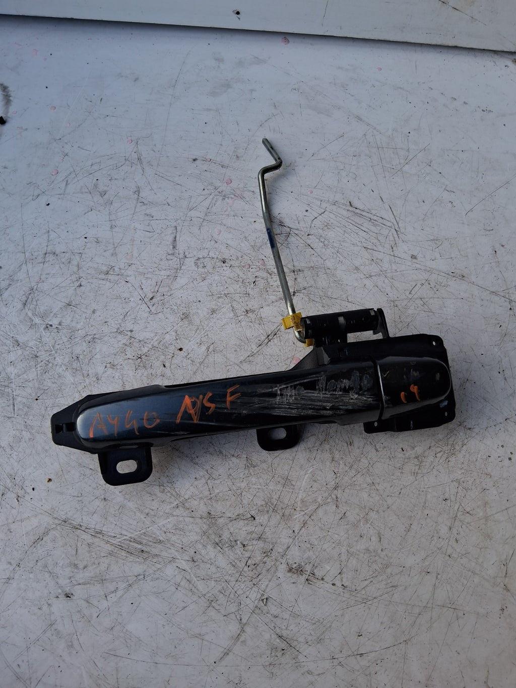 2019 TOYOTA AYGO MK2 NSR NEAR LEFT PASSENGER SIDE REAR EXTERIOR DOORHANDLE
