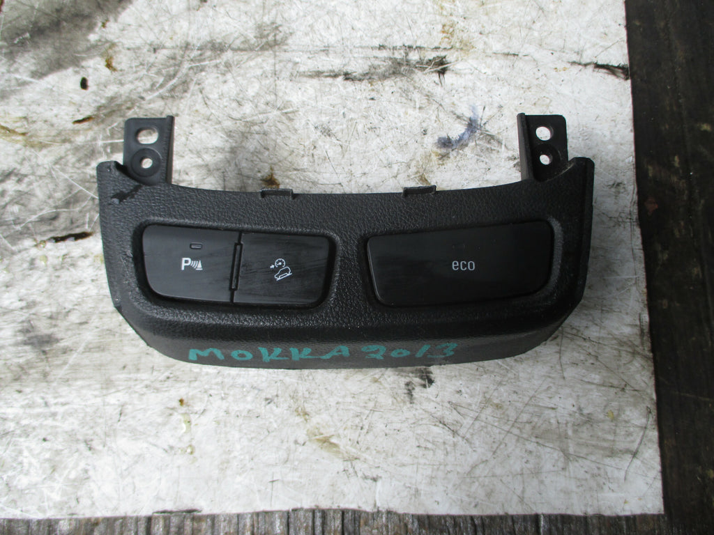 VAUXHALL MOKKA MK1 2016 PARKING ASSIST AID ECO STOP DOWNHILL SWITCH BUTTON