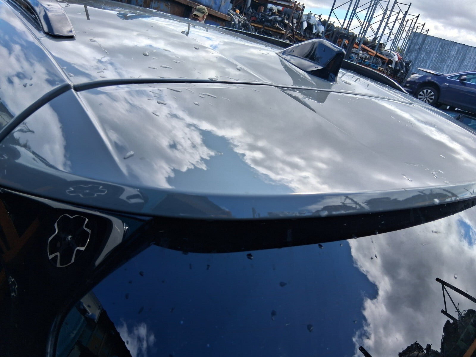 2024 DS AUTOMOBILES DS 7 FACELIFT E-TENSE BARE TAILGATE BOOTLID GREY ESC