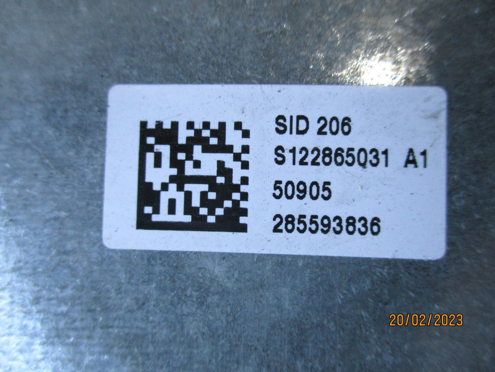 FORD MONDEO MK5 2008 ENGINE CONTROL MODULE ECU UNIT S122865031