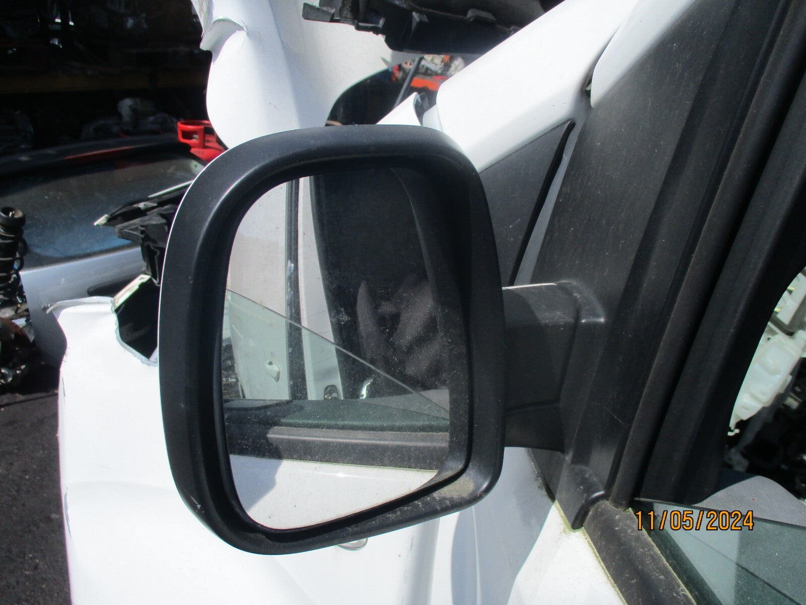 VAUXHALL VIVARO C MK3 2020 NSF PASSENGER SIDE FRONT WING MIRROR WHITE