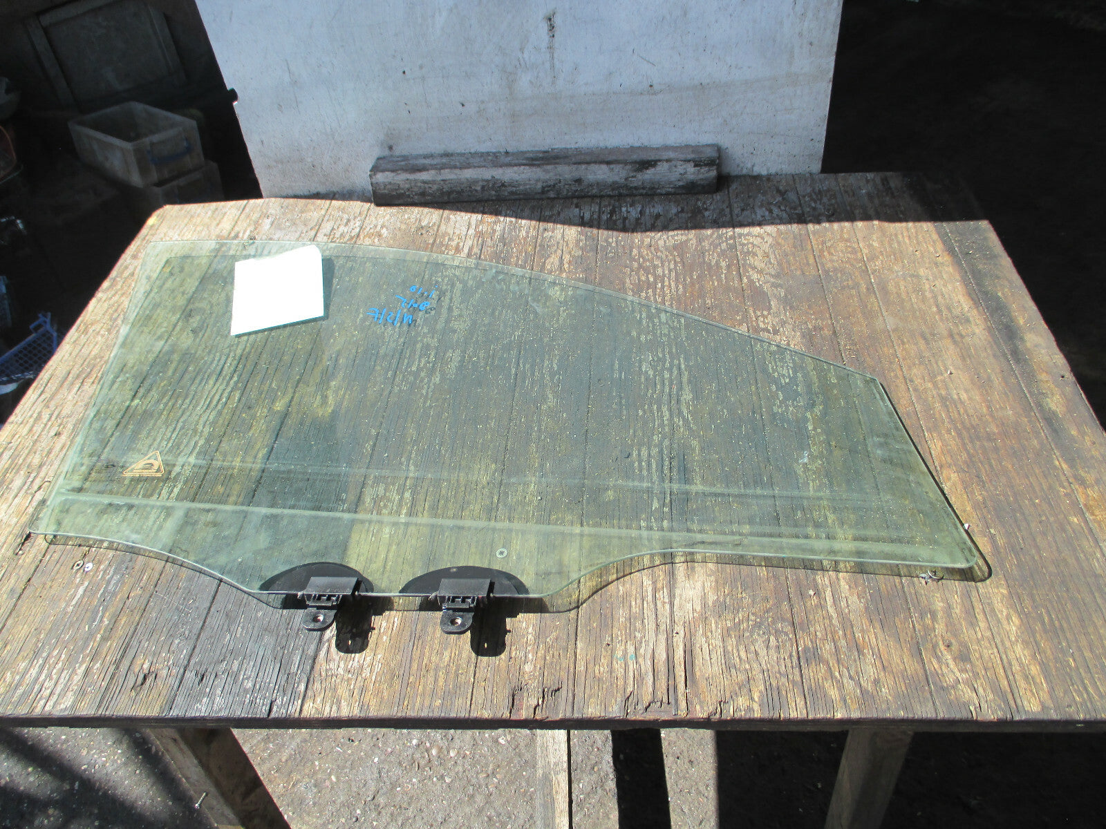 HYUNDAI I10 MK2 2015 NSF PASSENGER SIDE FRONT DOOR WINDOW GLASS