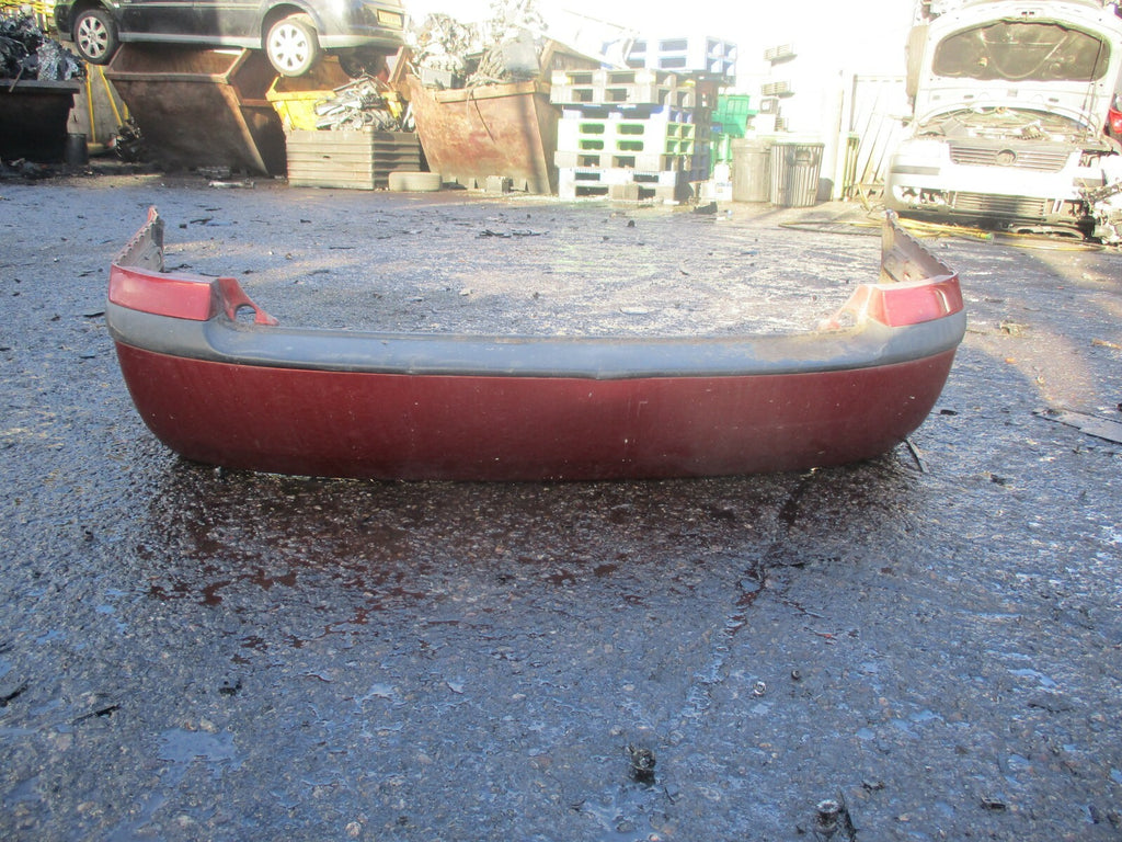 SKODA OCTAVIA MK1 REAR BUMPER COMPLETE ORANGE 1U9807421B