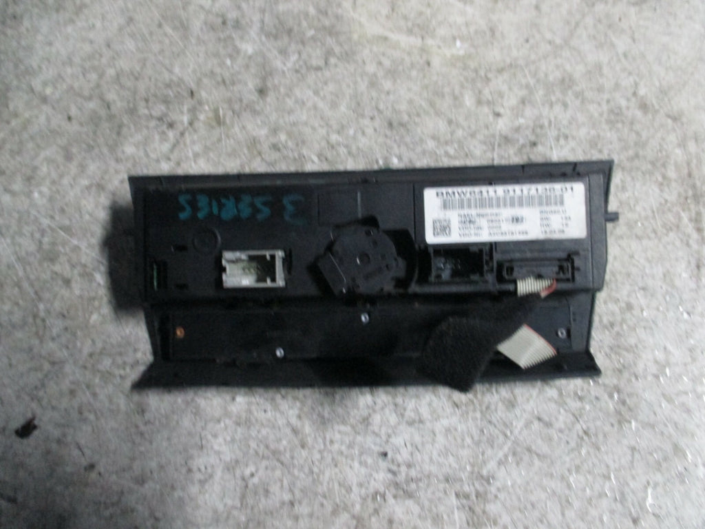 BMW 3 SERIES 2010 E90 HEATHER CONTROL PANEL 911713601