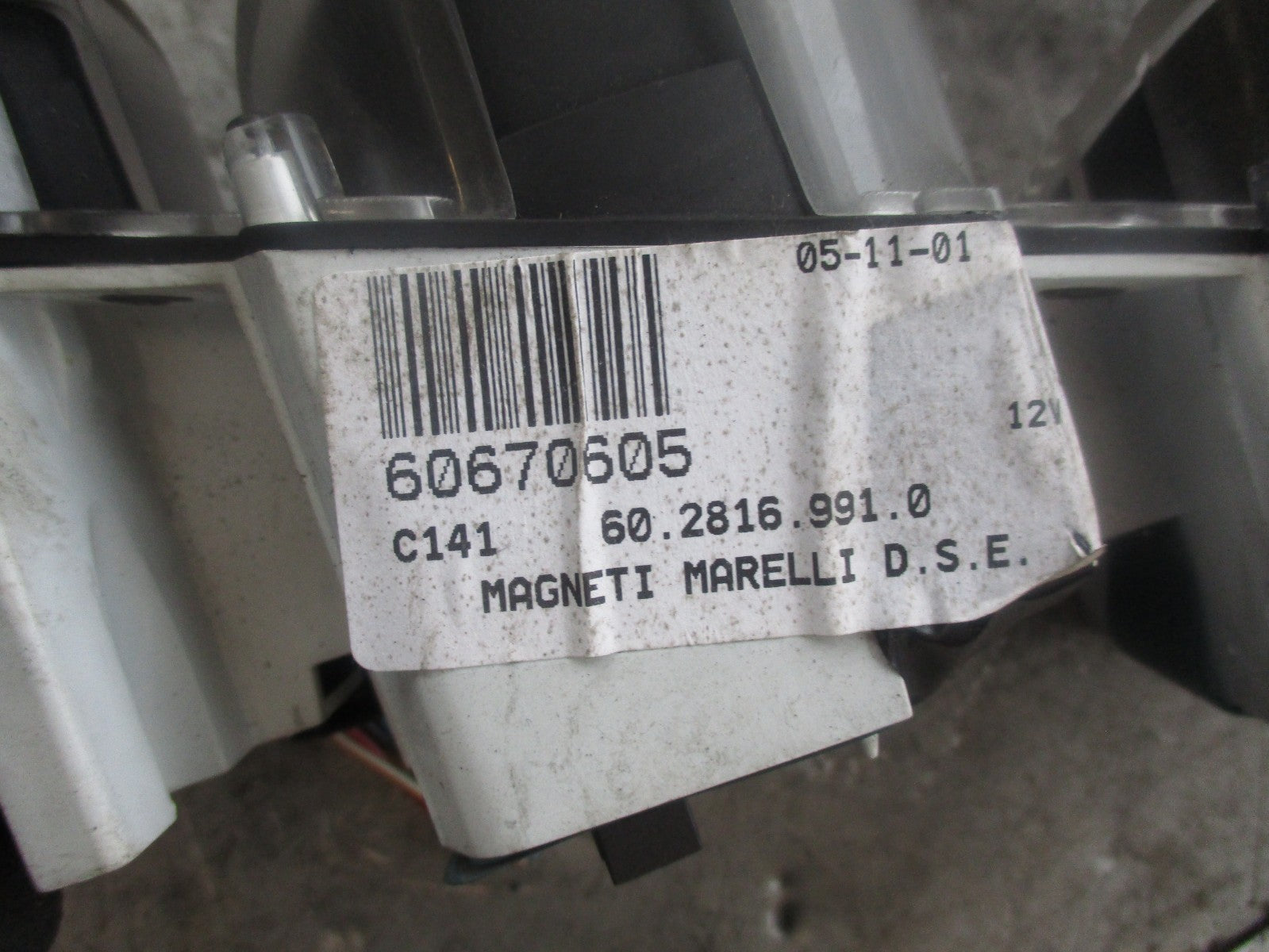 ALFA ROMEO 156 1.6 CLOCK, FUEL & TEMP GAUGES 60670605