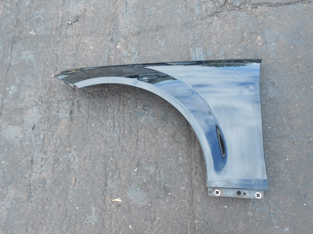 MERCEDES C CLASS S204 2013 FACELIFT NS PASSENGER SIDE WING 971 OBSIDIAN BLACK