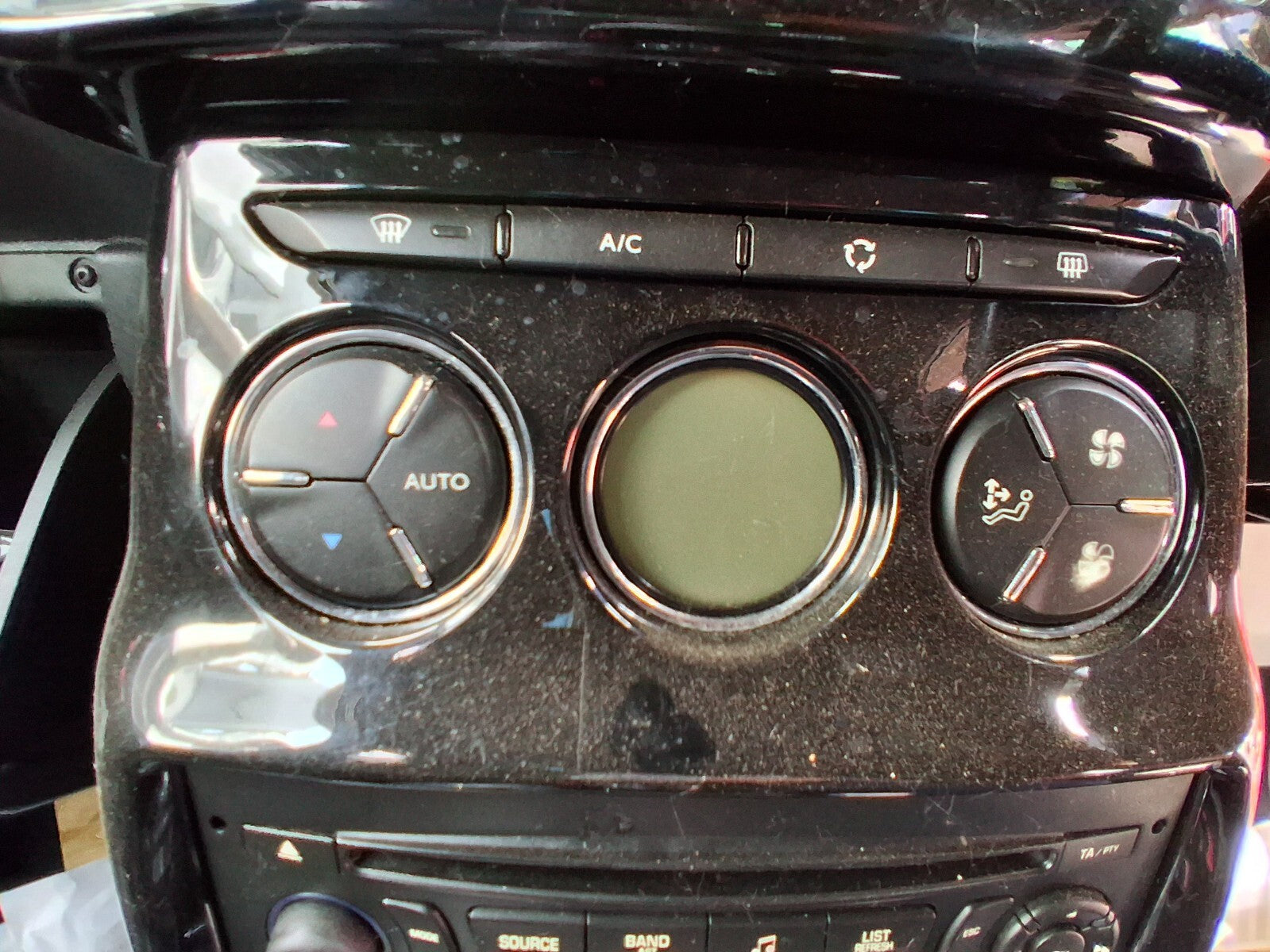 2012 CITROEN DS3 3 DOOR AC HEATER CLIMATE CONTROL SWITCH PANEL