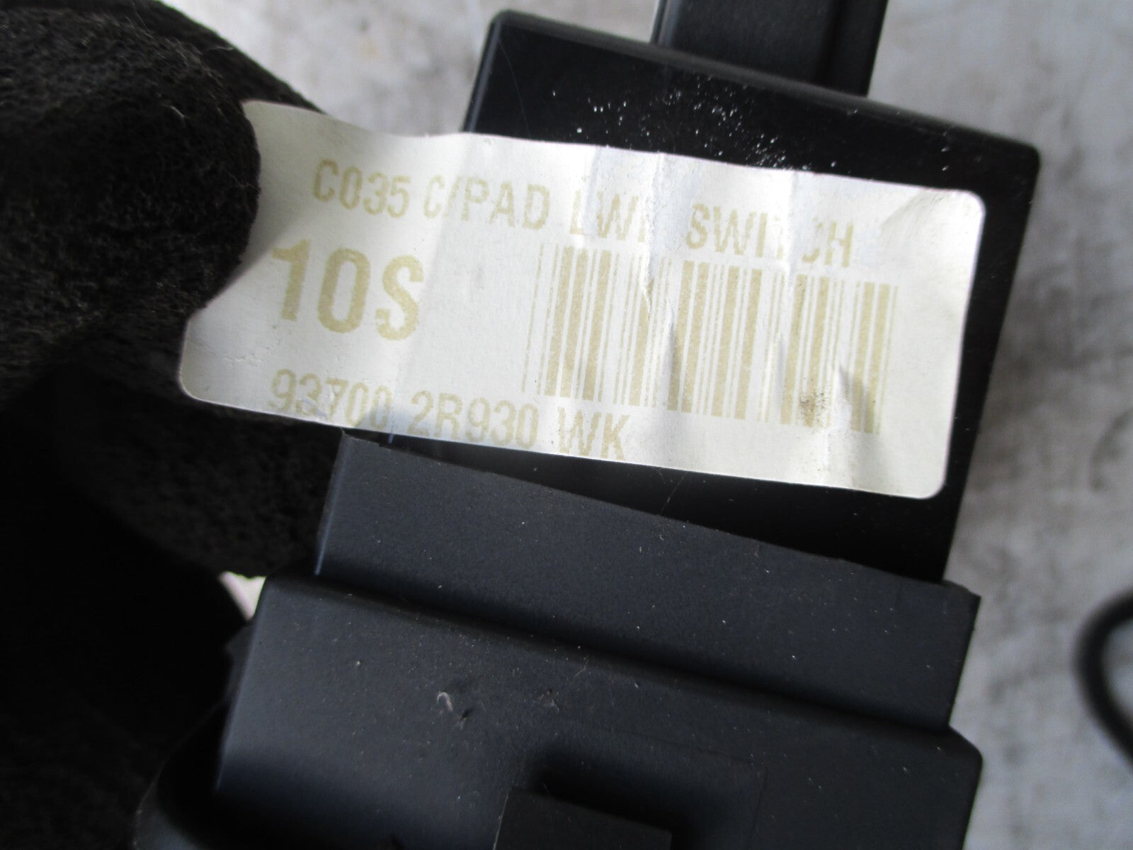 HYUNDAI I 30 1.6 LIGHTS ADJUSTMENT SWITCH LIGHT ADJUSTER 937002R930