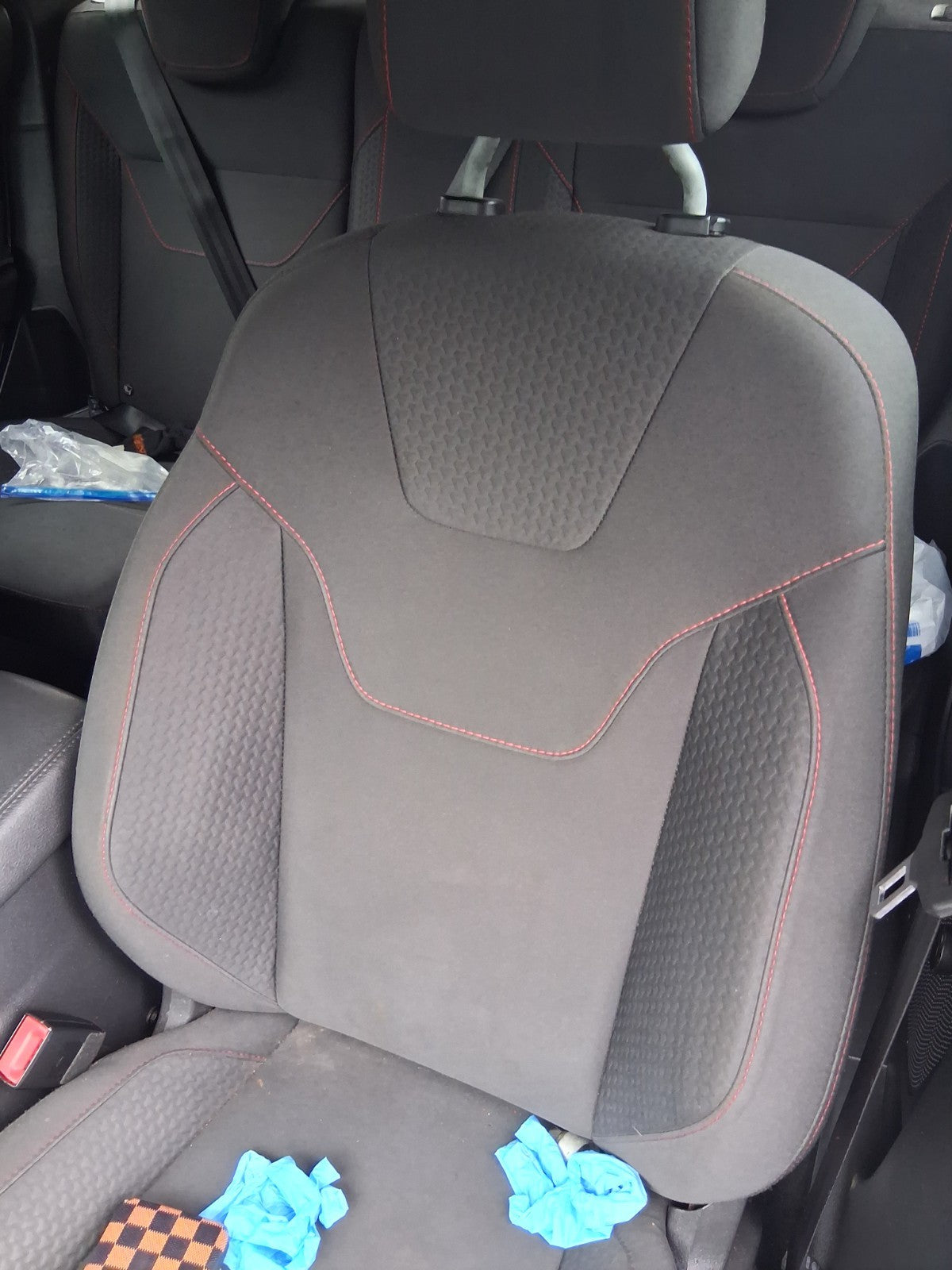 2017 FORD FOCUS MK3 ST LINE NSF PASSENGER SIDE FRONT LEFT COMPLETE FABRIC SEAT