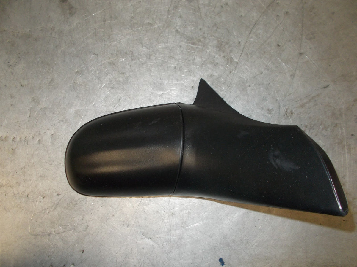 VAUXHALL CORSA OS DRIVER SIDE ELECTRIC DOOR WING MIRROR CASING BLACK 489720041
