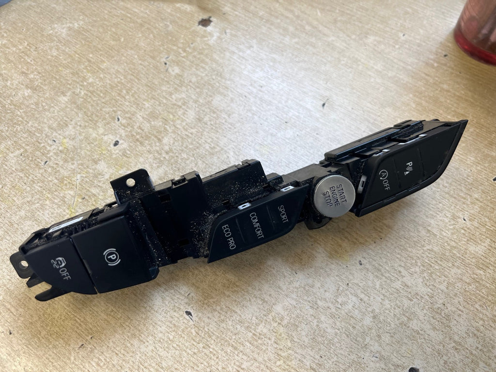 BMW 3 SERIES G20 2019 START STOP AND ELECTRIC HANDBRAKE SWITCH 9473655