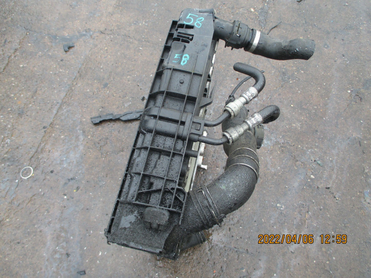 BMW 1 SERIES E87 2006 RAD PACK RADIATOR INTERCOOLER AIR CONDITIONING  RP 58