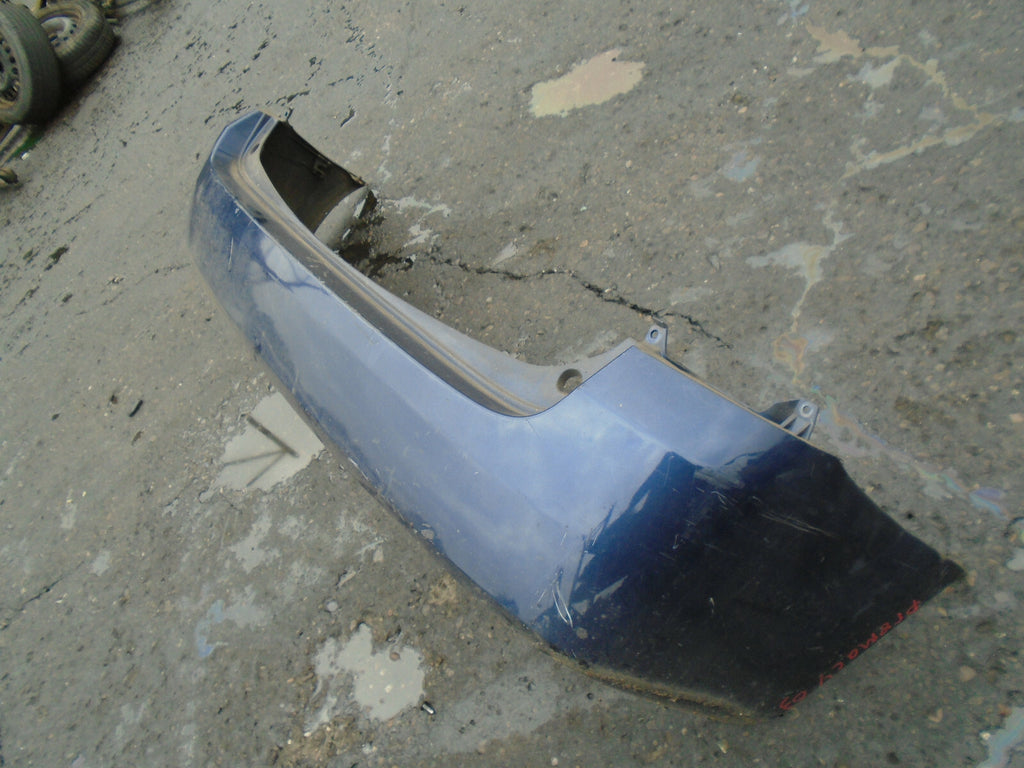 MAZDA PREMACY 2003 REAR COMPLETE BUMPER BLUE