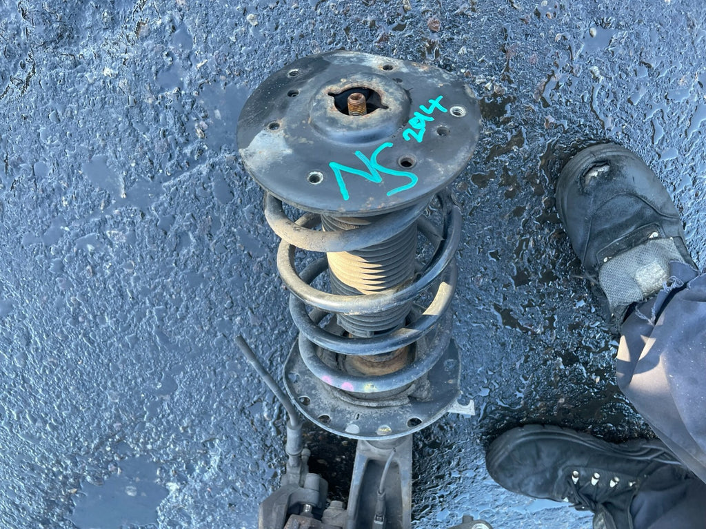 FORD GALAXY MK2 MK3 2014 2.0 AUTO NS PASSENGER SIDE WHEEL HUB SHOCK SPRING LEG