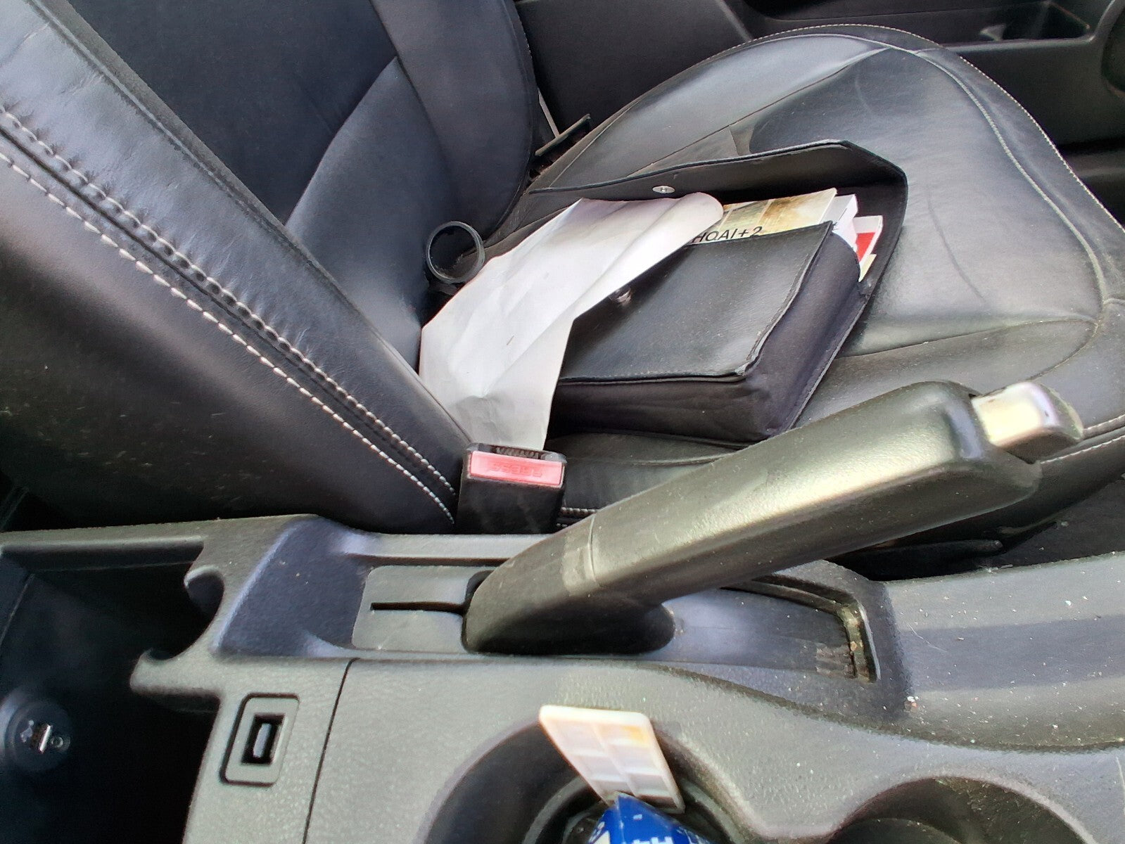 2013 NISSAN QASHQAI J10 MANUAL HANDBRAKE PARKING BRAKE LEVER MECHANISM