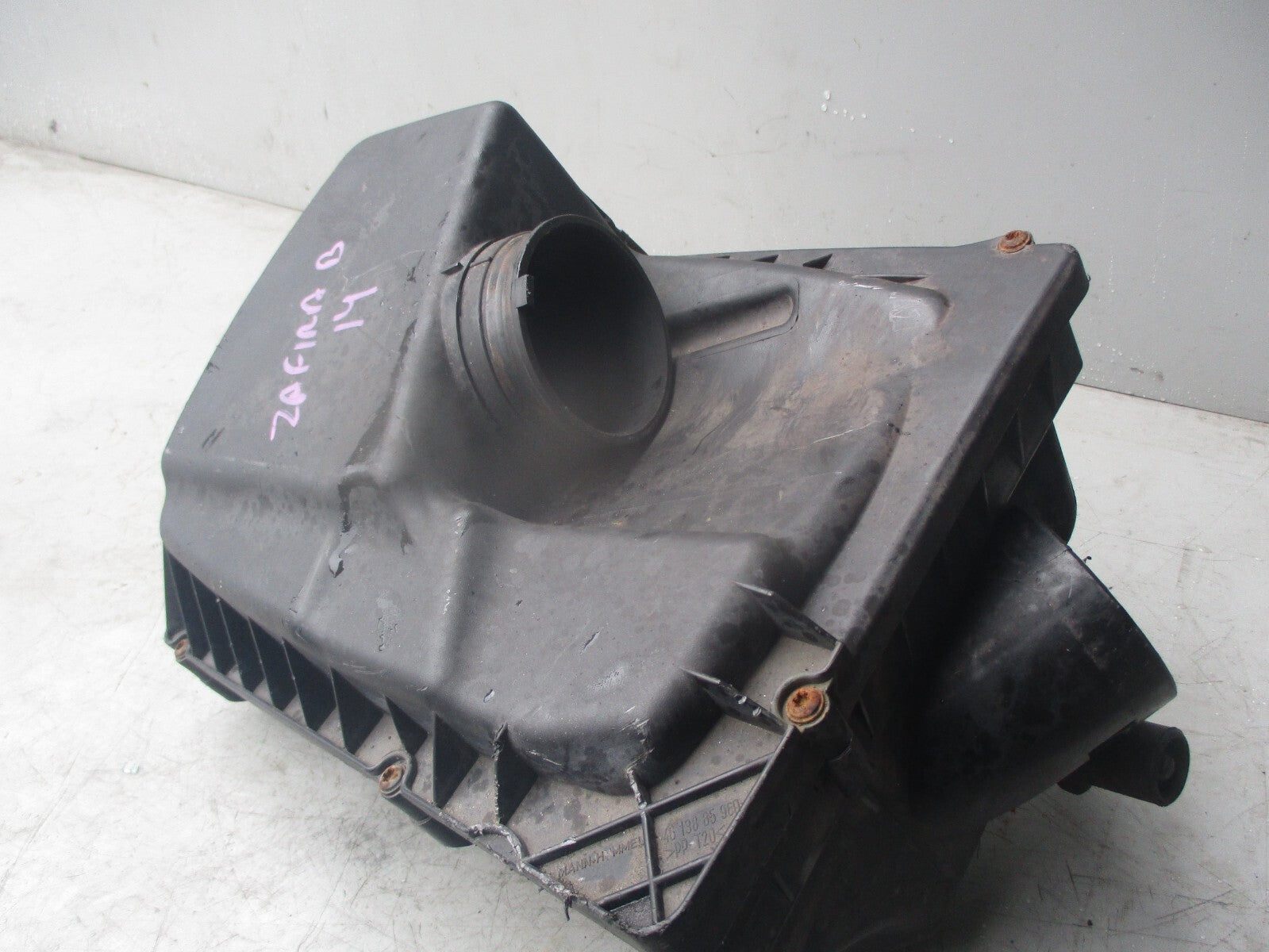 2014 VAUXHALL ZAFIRA B AIR FILTER HOUSING BOX 4613885960