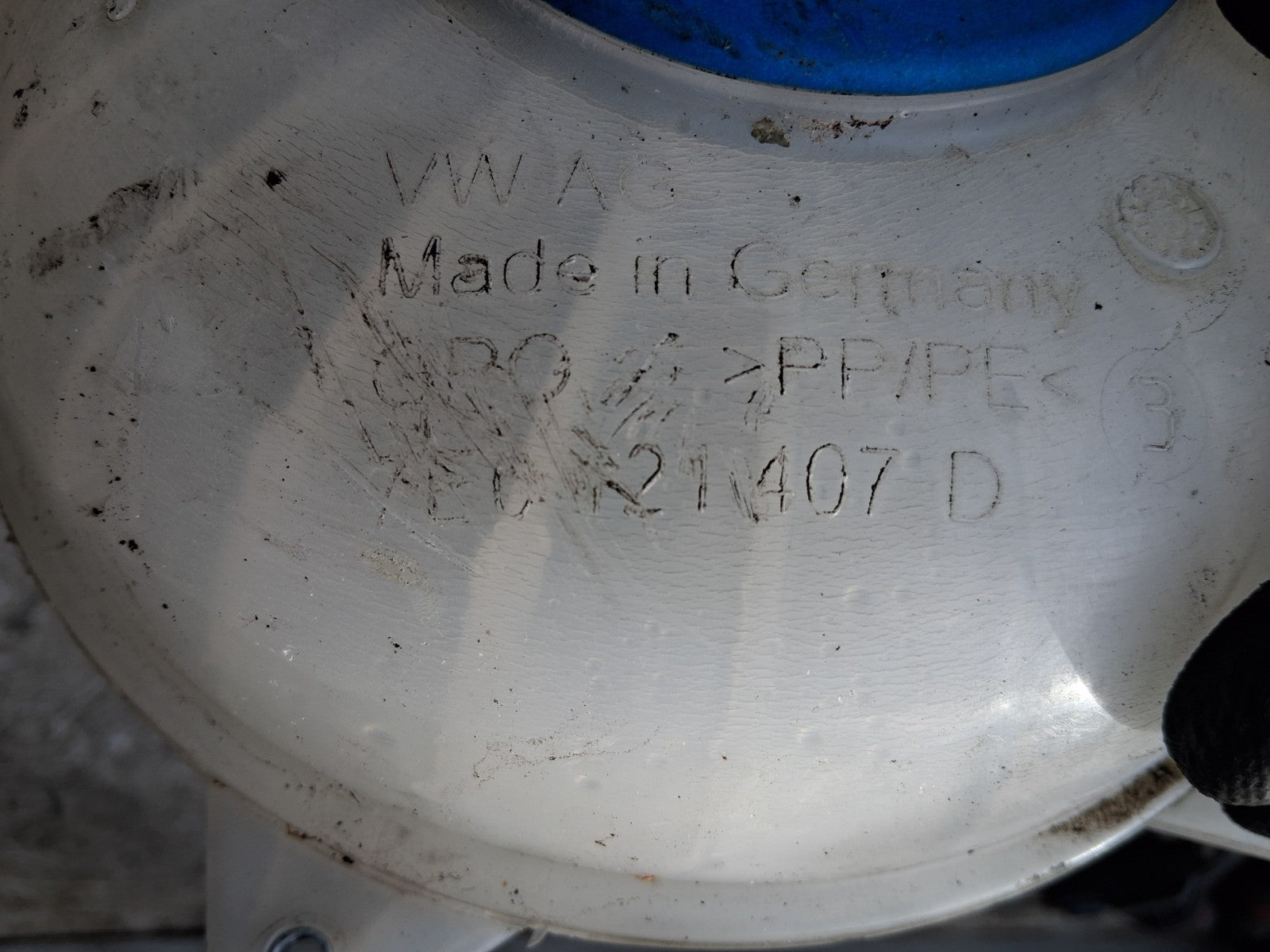 2010 FIAT DOBLO MK1 COOLANT WATER EXPANSION TANK BOTTLE RESERVOIR