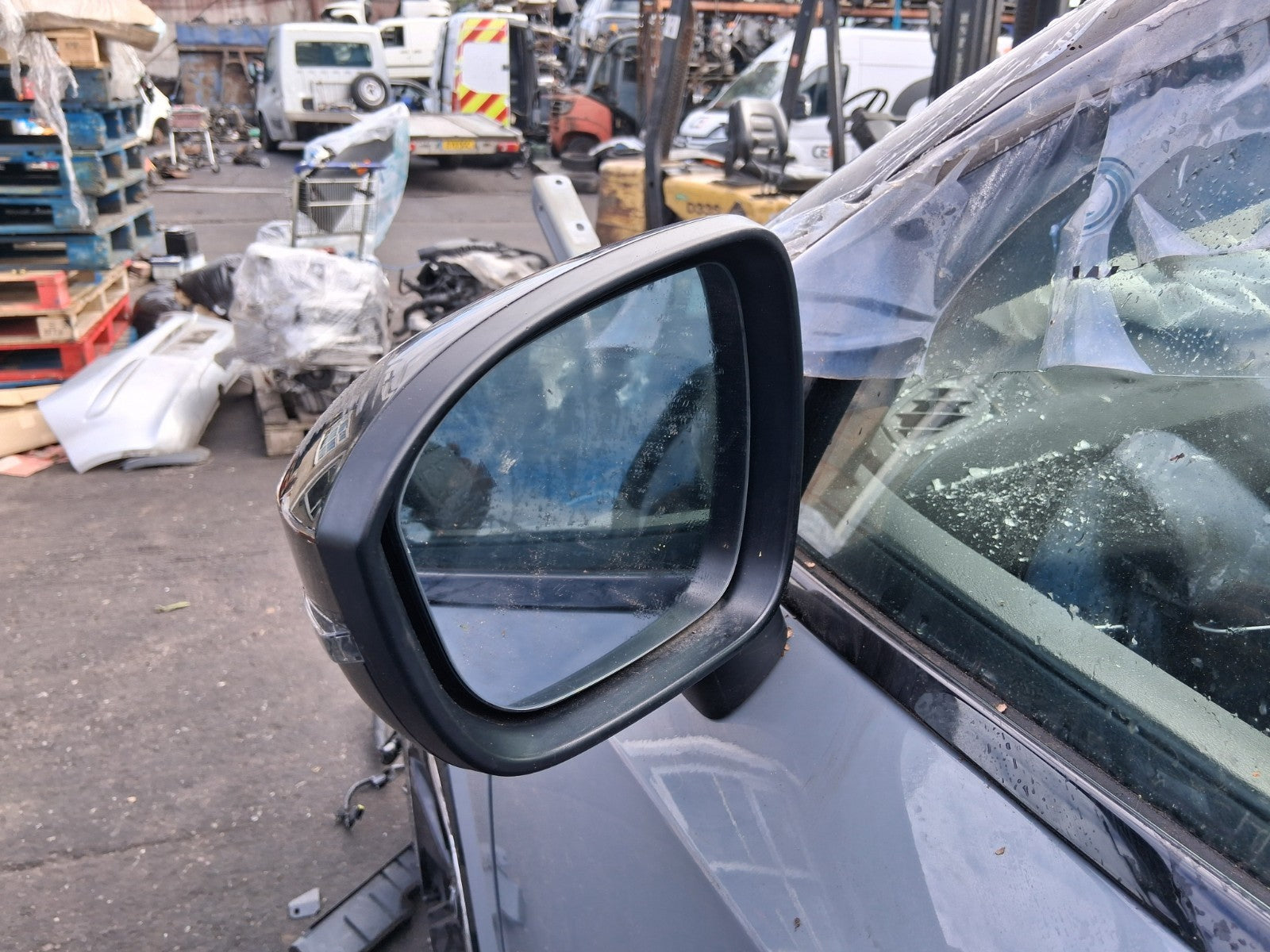 2024 NISSAN QASHQAI J12 MK3 NSF PASSENGER SIDE FRONT POWER FOLD WING MIRROR