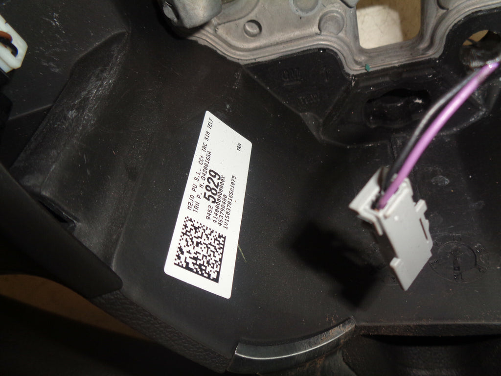 VAUXHALL VIVA 2017 3 SPOKE MULTI FUNCTION STEERING WHEEL 94525829