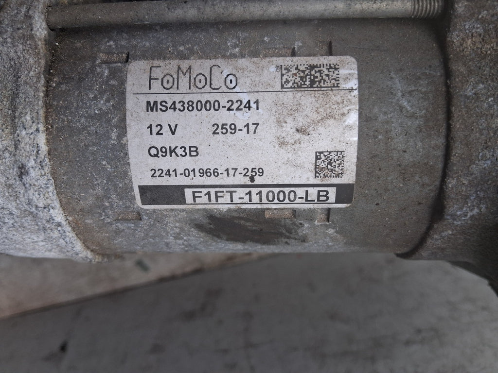 2017 FORD GRAND C MAX STARTER MOTOR F1FT11000LB