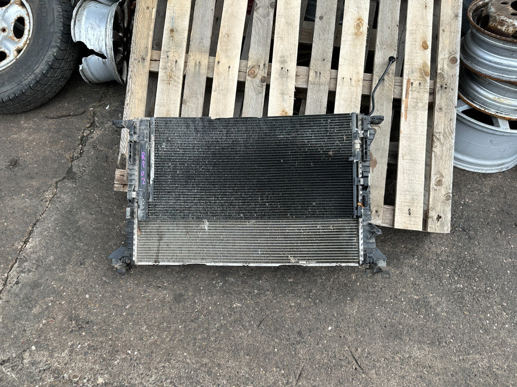 2017 AUDI A6 C7 2.0 DIESEL AUTO RAD PACK WATER RADIATOR COOLANT AC CONDENSER