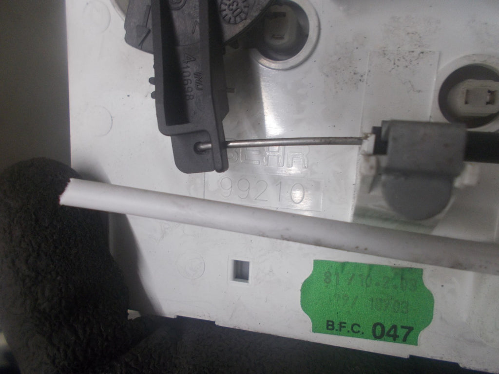 PEUGEOT 206 2003 CLIMATE CONTROL SWITCHES