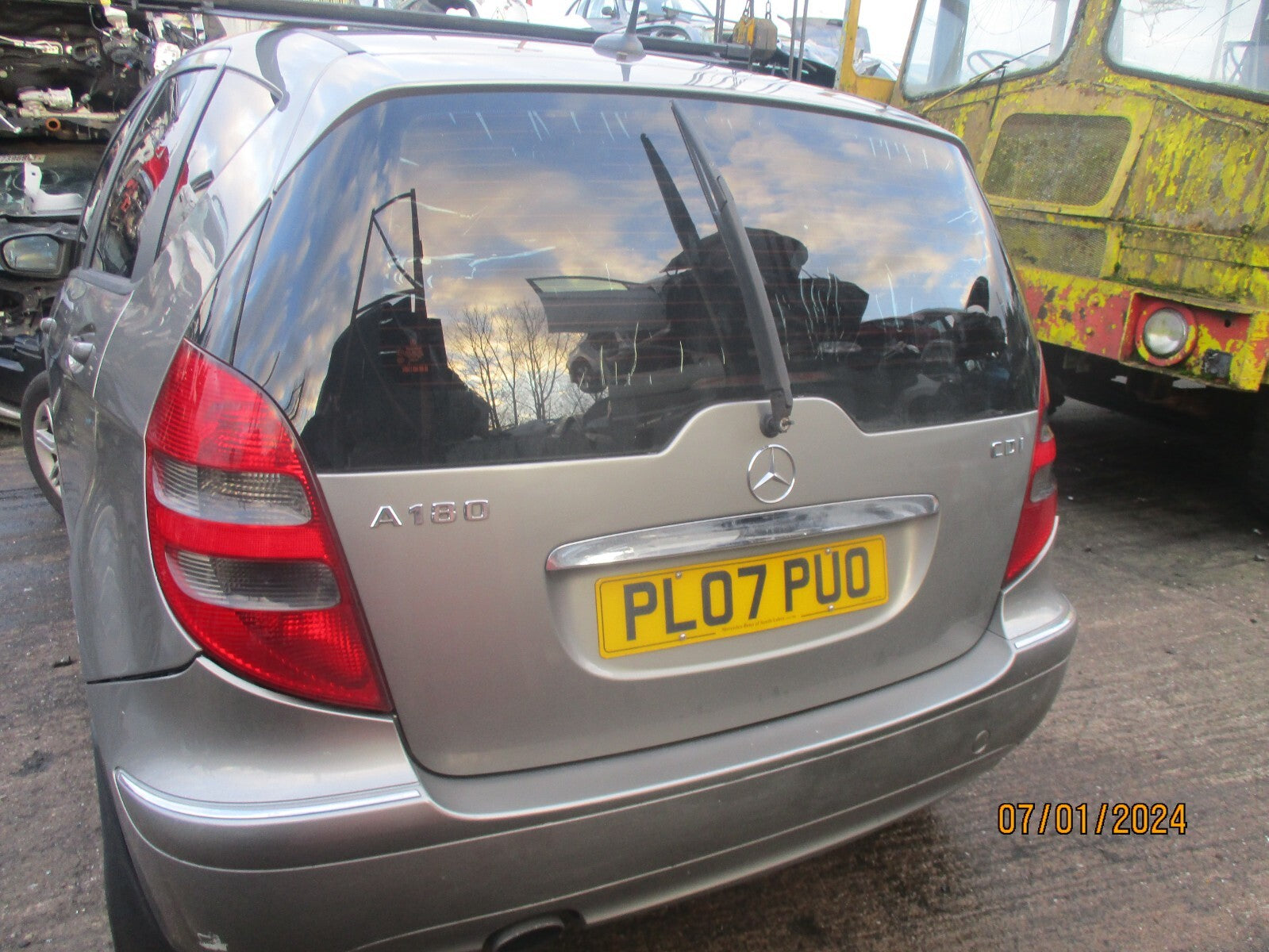 MERCEDES BENZ A CLASS W169 2007 2.0 DIESEL MANUAL SPEEDO SPEEDOMETER CLUSTER