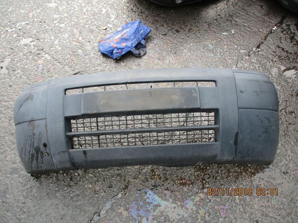 CITROEN BERLINGO MK1 FACELIFT COMPLETE FRONT BUMPER PLASTIC GREY