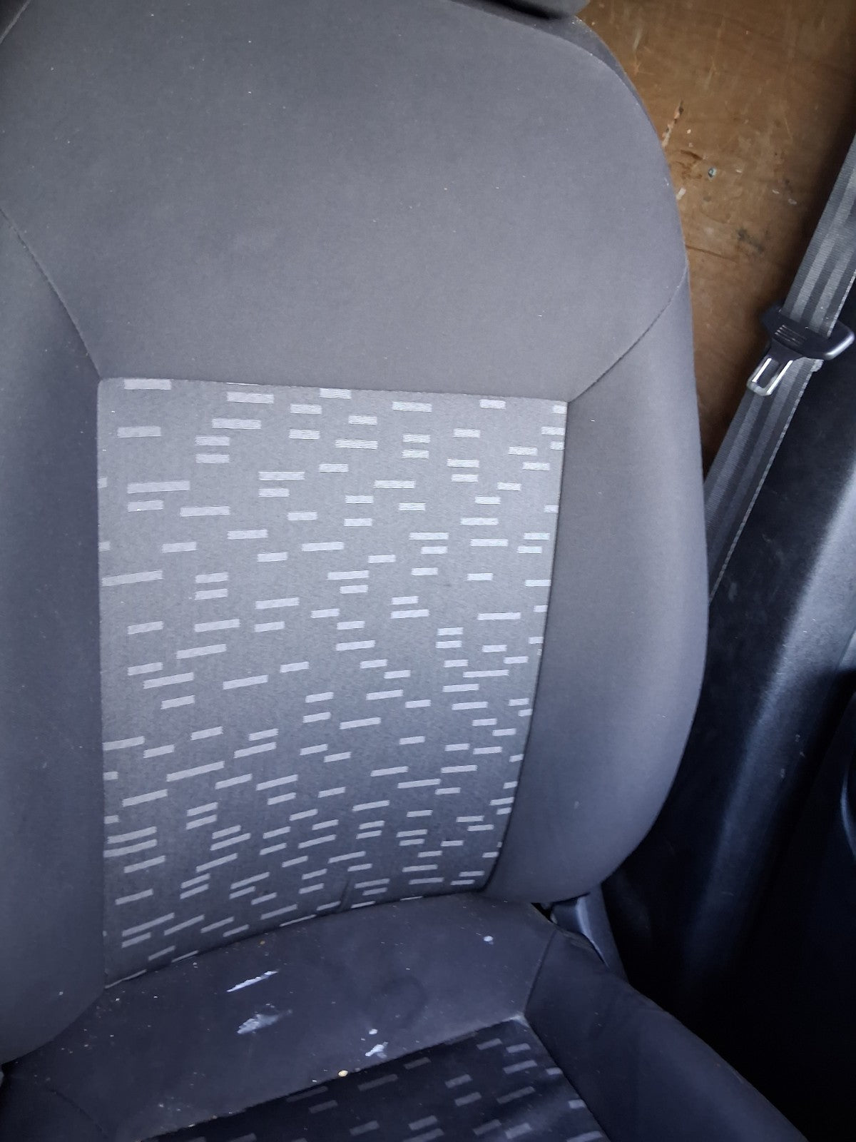 2015 VAUXHALL COMBO D NSF PASSENGER SIDE FRONT LEFT COMPLETE FABRIC SEAT