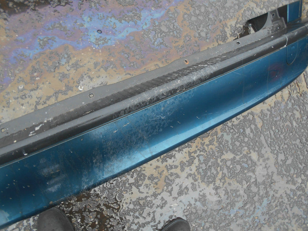 VAUXHALL ZAFIRA A 2001 PRE FACELIFT REAR BUMPER BLUE