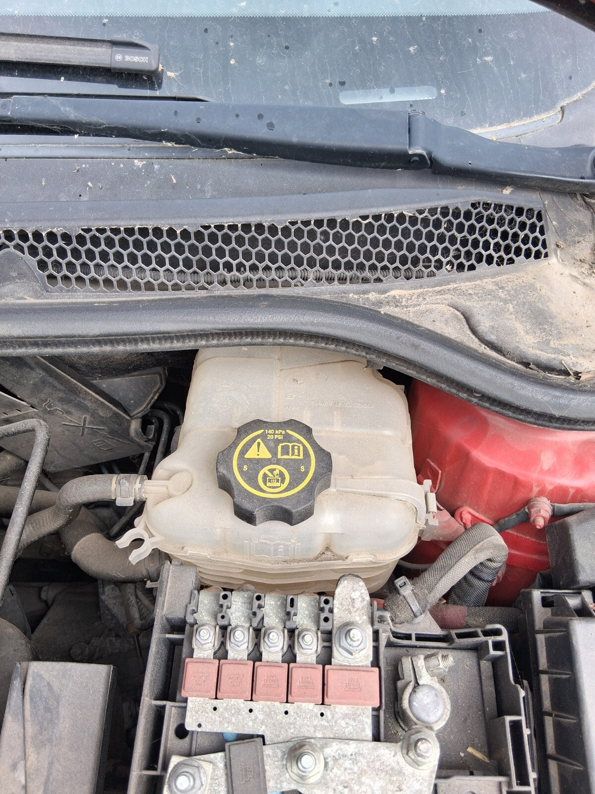 2015 VAUXHALL ASTRA J COOLANT WATER EXPANSION TANK RESERVOIR